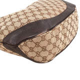 Gucci Monogram GG Canvas Britt Hobo GG Shoulder Bag