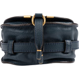 Chloé Grained Calfskin Mini Marcie Saddle Crossbody Bag