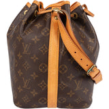 Louis Vuitton Monogram Canvas Sac Noé Petit Shoulder Bag