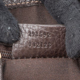 Gucci Monogram GG Coated Canvas New Britt Shoulder Bag