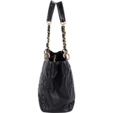 Chanel Quilted Caviar Leather Grand Shopping CC Shoulder Bag
