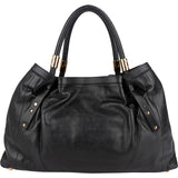 Chloé Black Leather Victoria Handbag