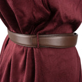 Prada Wine Red Cotton Knit Button Cardigan Sleeveless Top Dress (IT38)