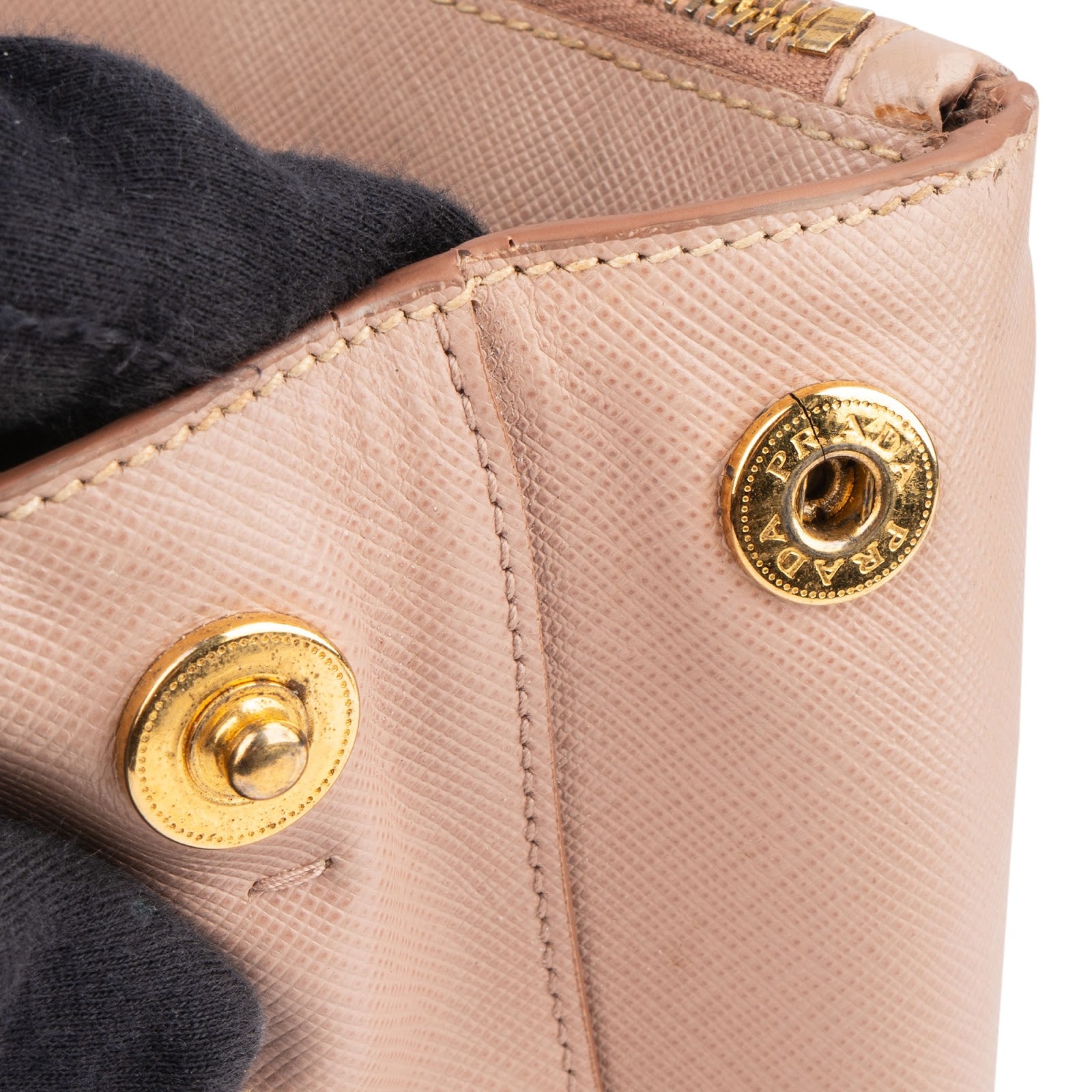 Prada Saffiano Leather Galleria Handbag - vintageandkickz