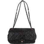 Chanel Quilted Lambskin Single Flap Crossbody Bag - vintageandkickz