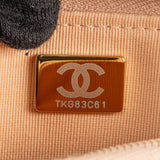 Chanel Quilted Caviar Leather Wallet On Chain Crossbody Bag