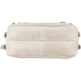 Balenciaga Grey Leather Classic City Double Pocket Hip Shoulder Bag