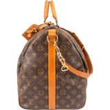 Louis Vuitton Monogram Canvas Keepall 55 Bandoulière Travel Bag