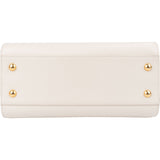 Saint Laurent White Leather Baby Sac Cabas Handbag