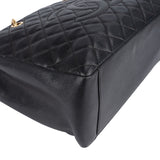 Chanel Caviar Leather Grand Shopping CC Tote Shoulder Bag