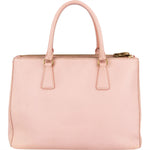 Prada Pink Saffiano Leather Galleria Handbag - vintageandkickz