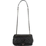Chanel Quilted Lambskin Single Flap Crossbody Bag - vintageandkickz