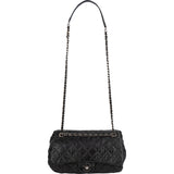 Chanel Quilted Lambskin Single Flap Crossbody Bag - vintageandkickz