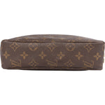 Louis Vuitton Canvas Monogram Trousse Toilette 23 Clutch - vintageandkickz