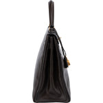 [🔄️B11 / F23] Hermès Box Calf Kelly 32 Sellier Handbag - vintageandkickz