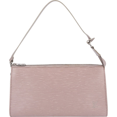 Louis Vuitton Lilac Epi Leather Pochette Accessoires Handbag