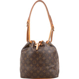 Louis Vuitton Monogram Canvas Sac Noé Petit Shoulder Bag