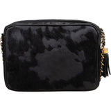 Chanel Pony Hair & Leather Tassel Camera Crossbody Bag