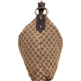 Gucci Monogram GG Canvas Large Horsebit Hobo Shoulder Bag