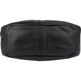 Prada Black Calfskin Leather Hobo Shoulder Bag
