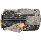Louis Vuitton Limited Monogram Denim Patchwork Speedy 30 Handbag