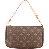 Louis Vuitton Monogram Canvas Pochette Accessoires Handbag
