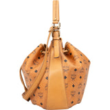 MCM Monogram Visetos Essential Drawstring Crossbody Handbag