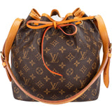 Louis Vuitton Monogram Canvas Sac Noé Petit Shoulder Bag