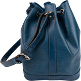 Louis Vuitton Blue Epi Leather NM Sac Noe Petit Shoulder Bag