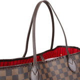 Louis Vuitton Monogram Damier Ebene Canvas Neverfull MM Shoulder Bag