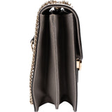 Gucci Grained Leather Interlocking GG Shoulder Crossbody Bag