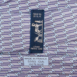 Hermès H Pattern Monogram Silk Tie Krawatte