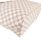 Louis Vuitton Monogram Damier Azur Canvas Neverfull MM Shoulder Bag