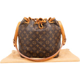 Louis Vuitton Monogram Canvas Sac Noé Petit Shoulder Bag