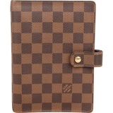 Louis Vuitton Monogram Damier Ebene Agenda MM Organizer