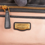 [🔄️B24 / F15] Miu Miu Black Matelassé Nappa Leather Top-Handle Bag Handbag - vintageandkickz