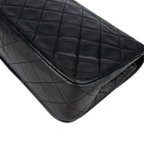 Chanel Quilted Lambskin 24K Gold Single Flap Crossbody Bag