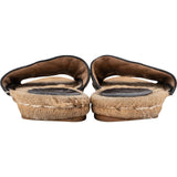 Gucci Monogram GG Canvas Espadrille Slide Sandal Sandals (39)