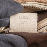 Gucci Monogram GG Canvas Abbey Horsebit Shoulder Bag