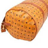MCM Monogram Visetos Boston 50 Travel Bag