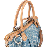 Gucci Monogram Denim GG Sukey Handbag
