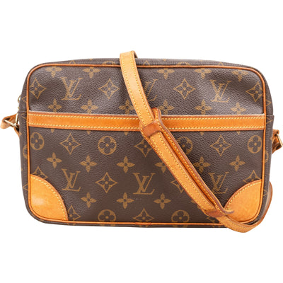[🔄️B22 / F23] Louis Vuitton Monogram Canvas Trocadero 27 Crossbody Bag - vintageandkickz