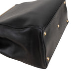 Fendi Black Leather 2Jours Handbag