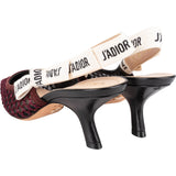 Christian Dior Stitched Mesh J'Adior Slingback Pumps (36)