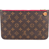 Louis Vuitton Monogram Canvas Neverfull Pochette Accessoires Clutch