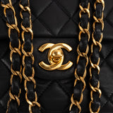 Chanel Quilted Lambskin 24K Small Double Flap Shoulder Bag