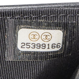 Chanel Quilted Lambskin Palladium Wallet On Chain Crossbody Bag