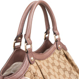 Gucci Monogram GG Canvas Sukey Hobo Handbag