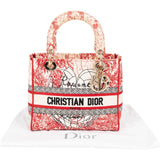Christian Dior Embroidered Canvas D-Lite D-Royaume d`Amour Handbag