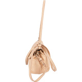 Chloé Pink Leather Lily Ribbon Crossbody Bag
